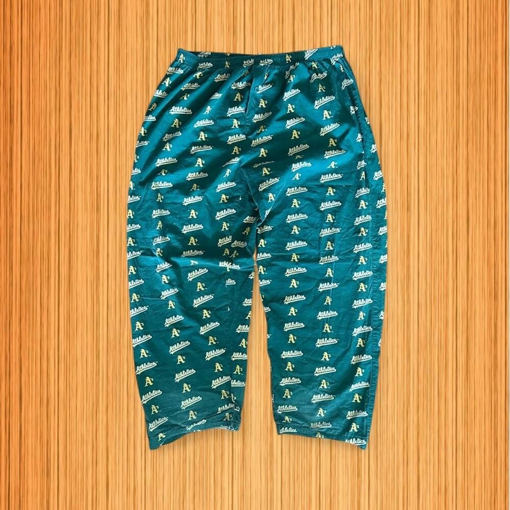 Oakland A's Baseball Pajama Pants Lounge Sleepwear